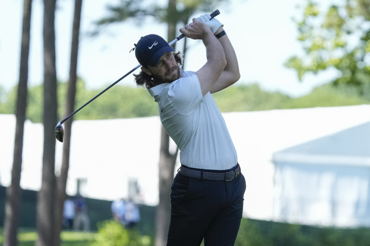 Tommy Fleetwood leads, Joe LaCava tries to convert Patrick Cantlay to a NY sports fan and Rory celebrates his birthday among takeaways from Round 1 at the Wells Fargo Championship