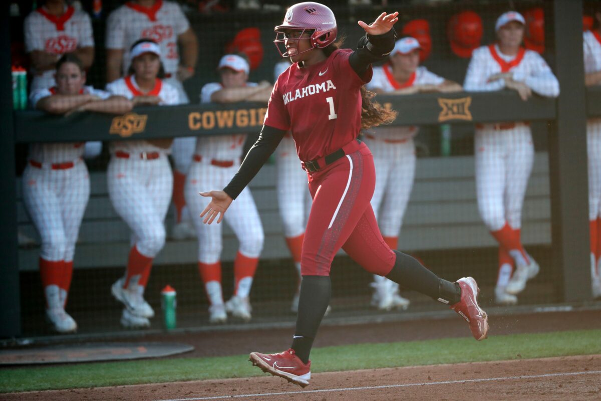 Jordy Bahl battles, Cydney Sanders erases early deficit in Sooners 8-3 win over Oklahoma State