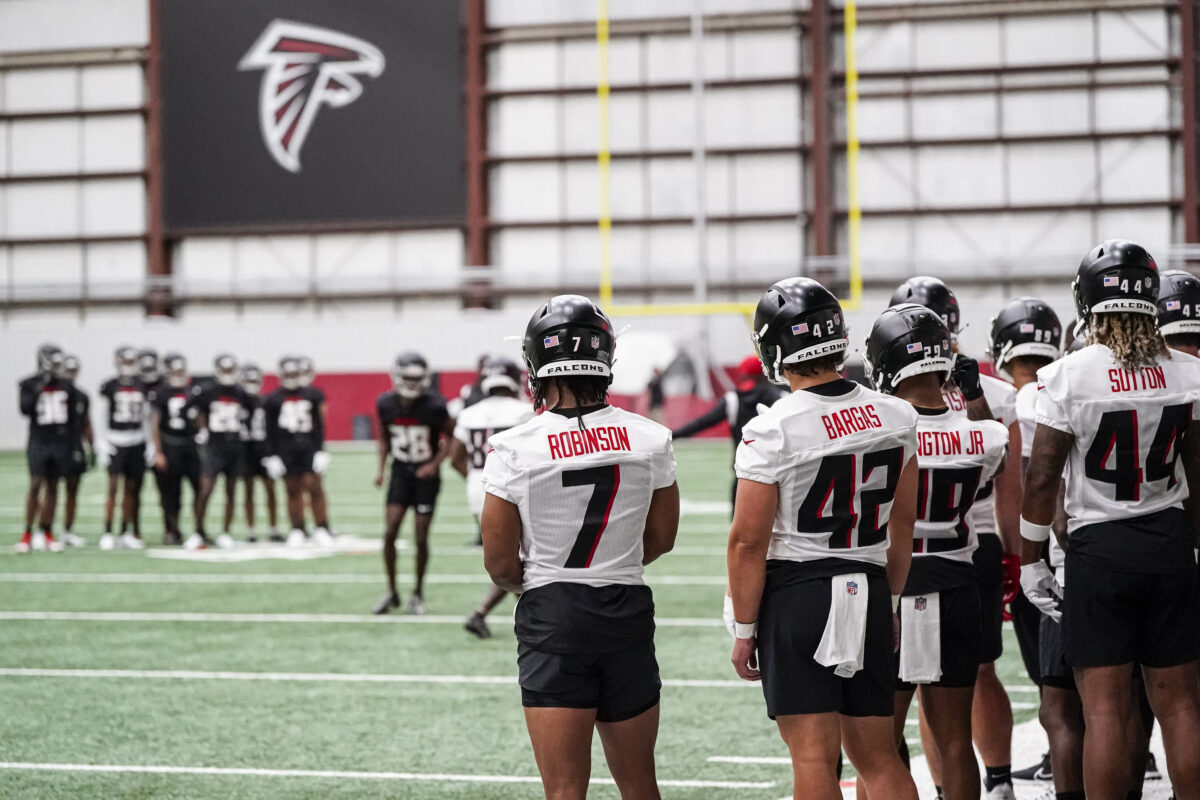 Watch: Highlights from Day 1 of Falcons rookie camp