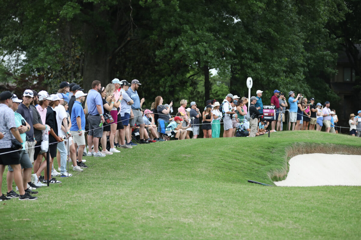 LIV Golf Tulsa first round draws one of largest crowds in league’s short history: ‘Just shows we’re doing something right’