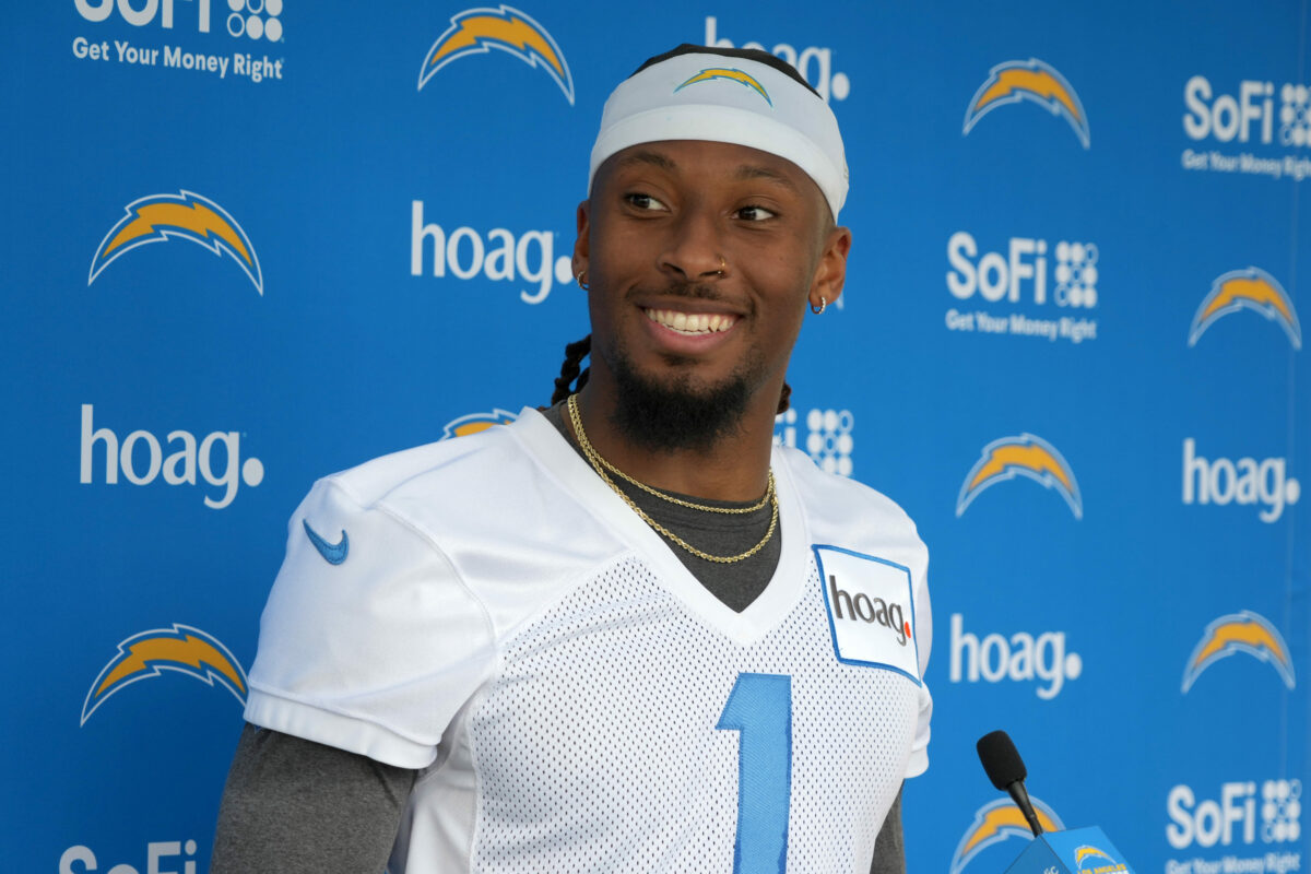 Chargers WR Quentin Johnston talks about getting acclimated to life in the NFL
