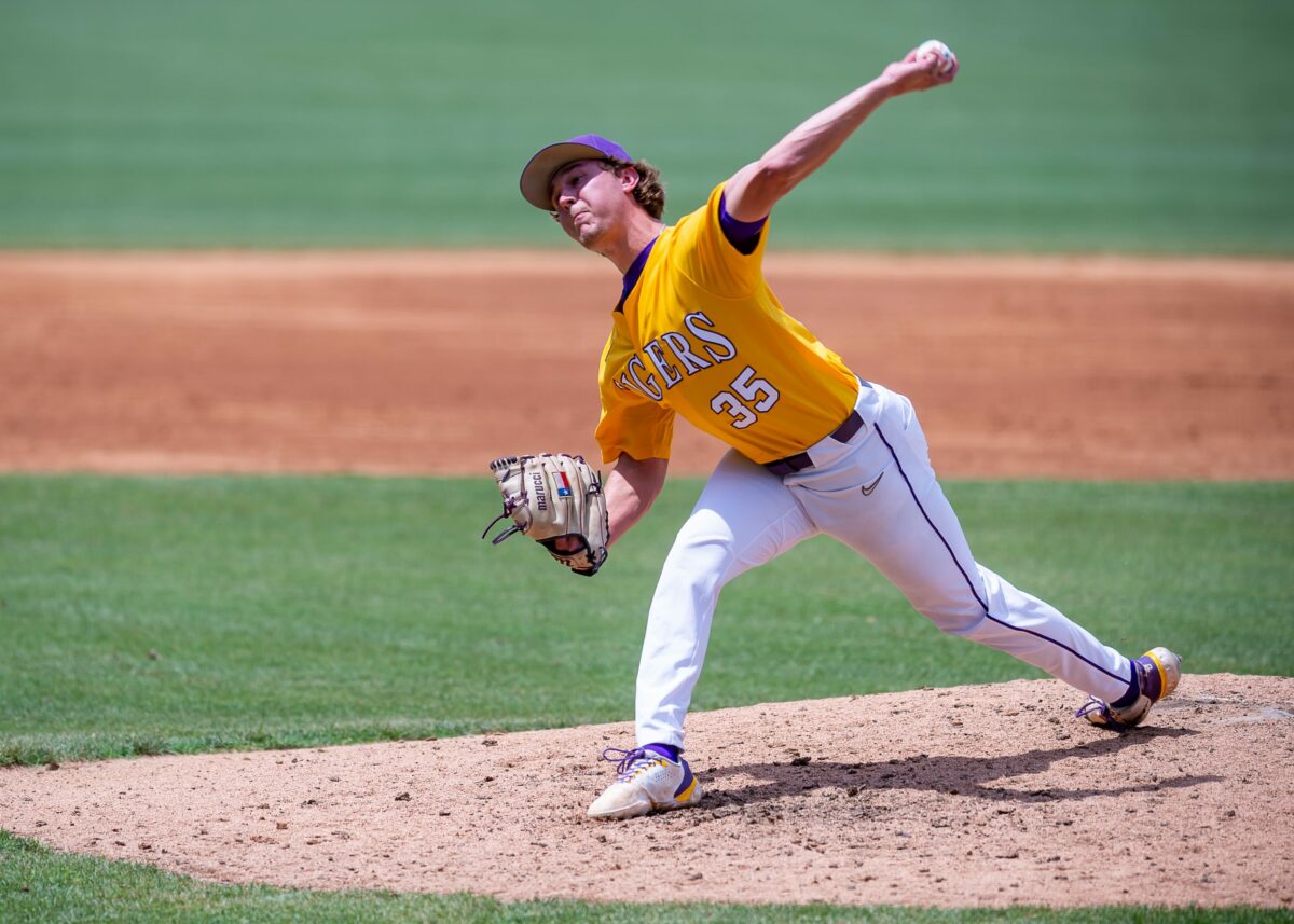 LSU baseball gets back in the win column against McNeese