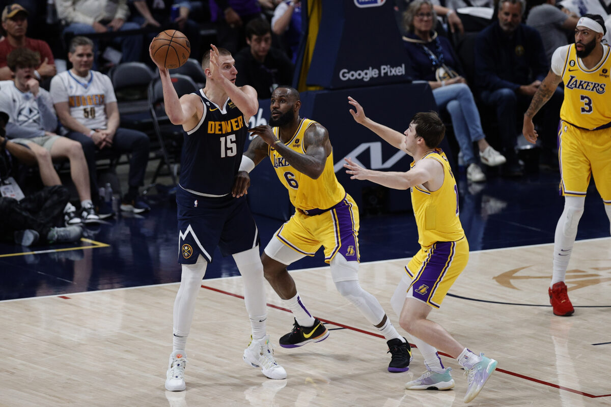 Denver Nuggets at Los Angeles Lakers Game 4 odds, picks and predictions