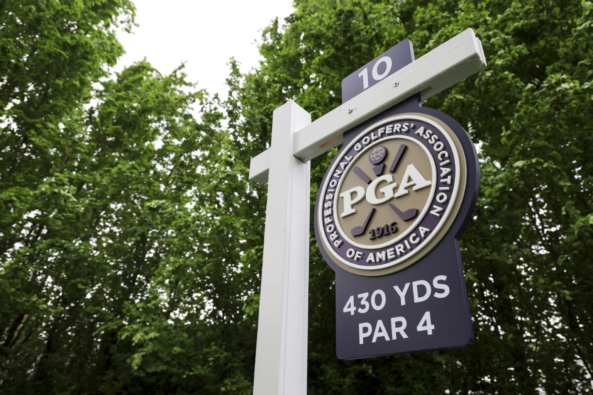 2023 PGA Championship tee times for Sunday’s final round at Oak Hill