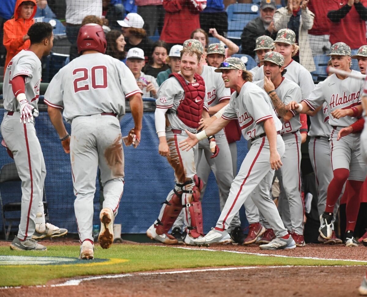 Alabama baseball shuts out Kentucky 4-0 in opening round of 2023 SEC Tournament