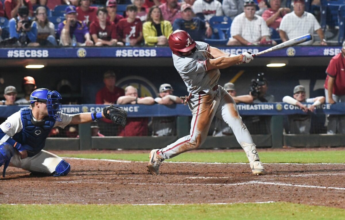 Alabama loses extra-inning heartbreaker to Florida 7-6 in Hoover