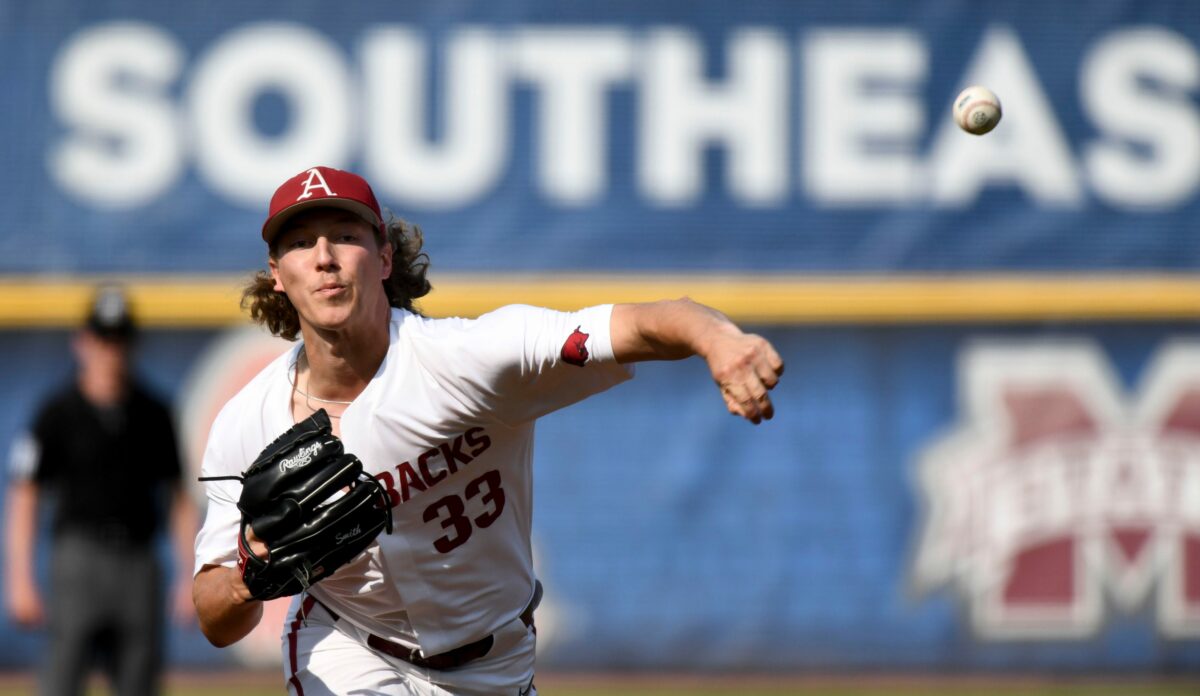 Photos: Highlights from Arkansas’ 5-4 victory over LSU in SEC Tournament
