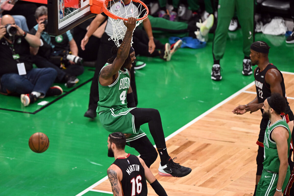 Kevin Harlan absolutely nailed the call for Robert Williams’ monster dunk during Game 6 of Celtics-Heat