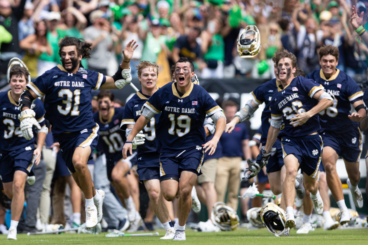 Notre Dame wins lacrosse national championship