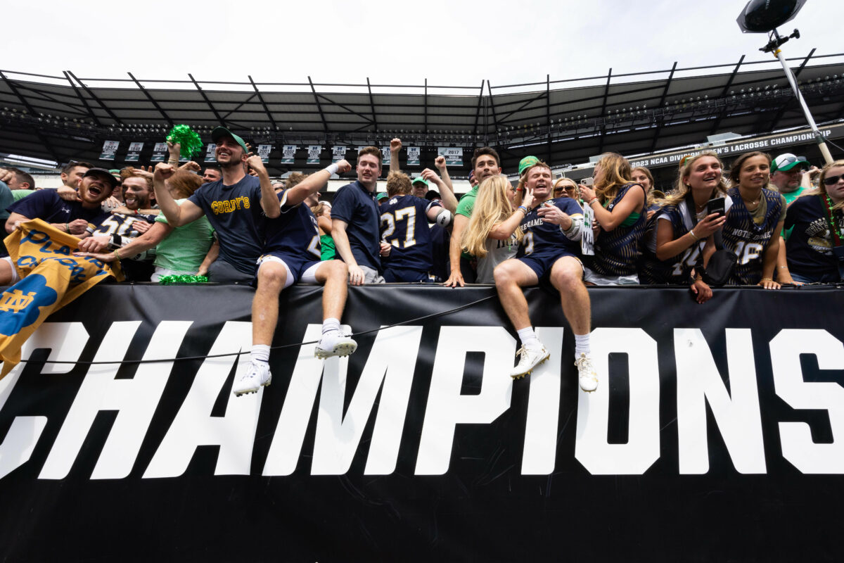 Twitter reacts to Notre Dame’s first lacrosse national championship