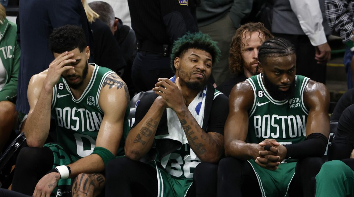 Fans laughed at Boston for making the worst kind of home Game 7 history in the same season