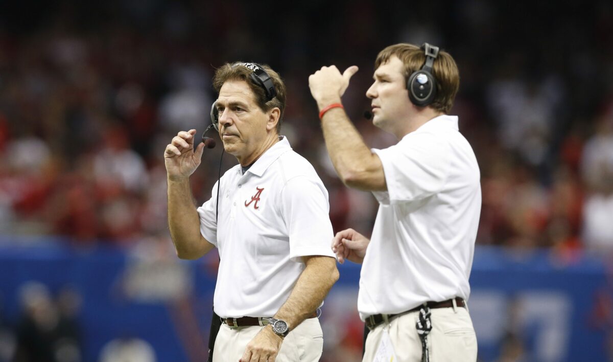 Kirby Smart, Nick Saban hold close relationship as they now compete for national titles