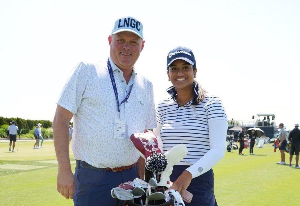 Megha Ganne used to sneak onto Liberty National until she got caught. Now she’s an official ambassador and playing the Mizuho Americas Open on a sponsor exemption