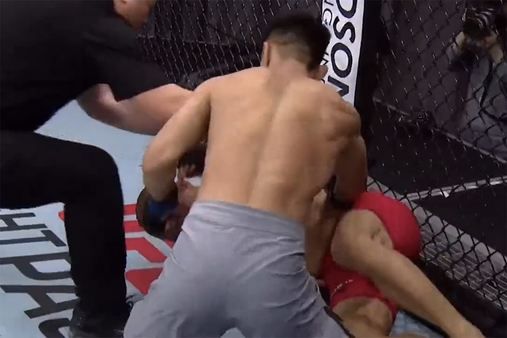 ‘Road to UFC 2,’ Episode 3 results: Zhu Rong delivers quick TKO in main event