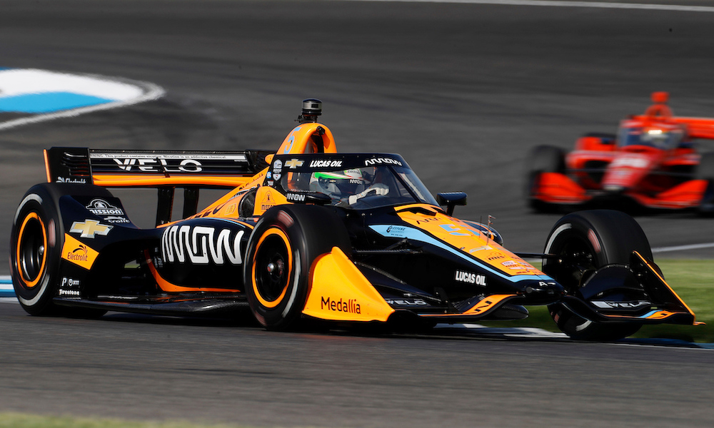 O’Ward leads Lundgaard in opening Indy GP practice