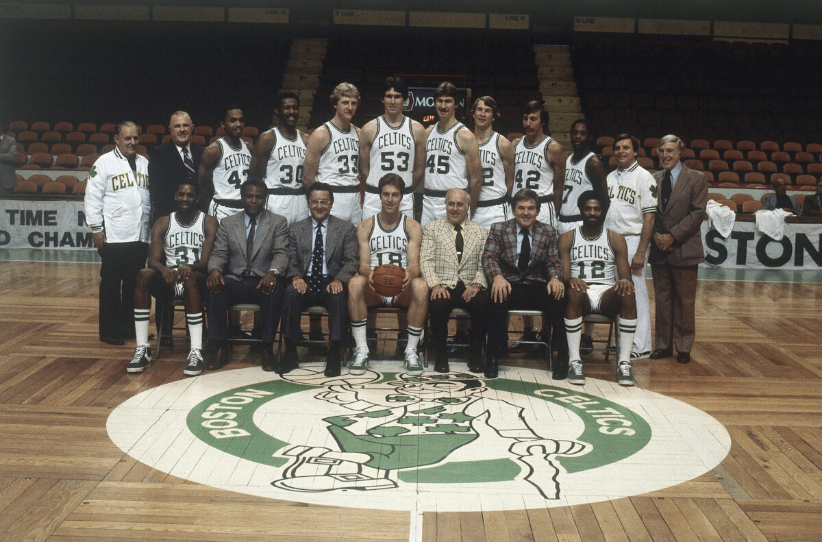 How was the league the Boston Celtics played in during the 1980s different from the NBA of today?