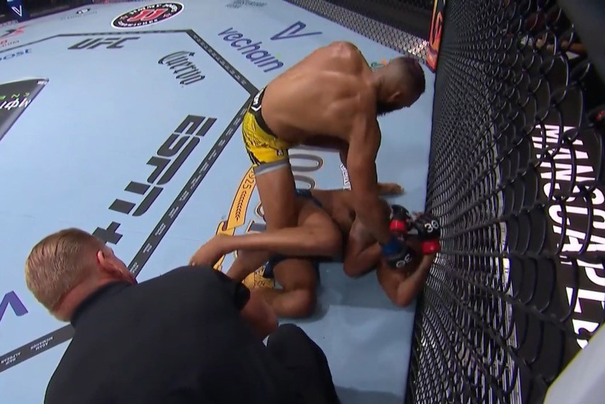 UFC 288 video: Claudio Ribeiro pummels Joseph Holmes in prelims opener