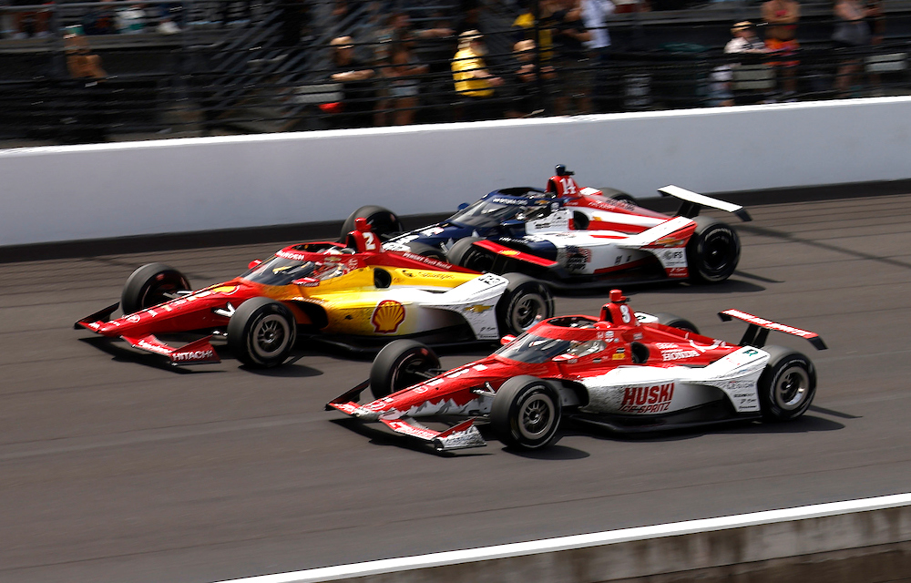 Newgarden rises above multiple late restarts to win Indy 500
