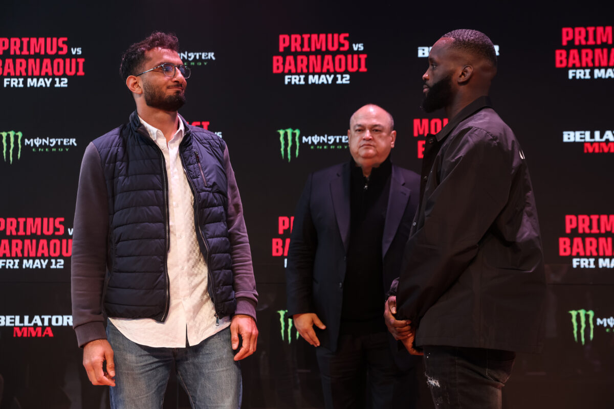 Photos: Bellator 296 press conference and faceoffs from Paris