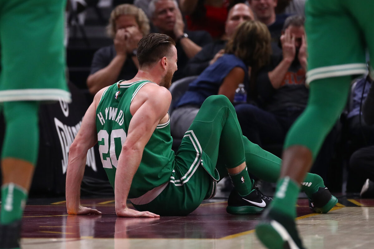 Gordon Hayward Boston Celtics recovery speech rated No. 9 most emotional NBA moment
