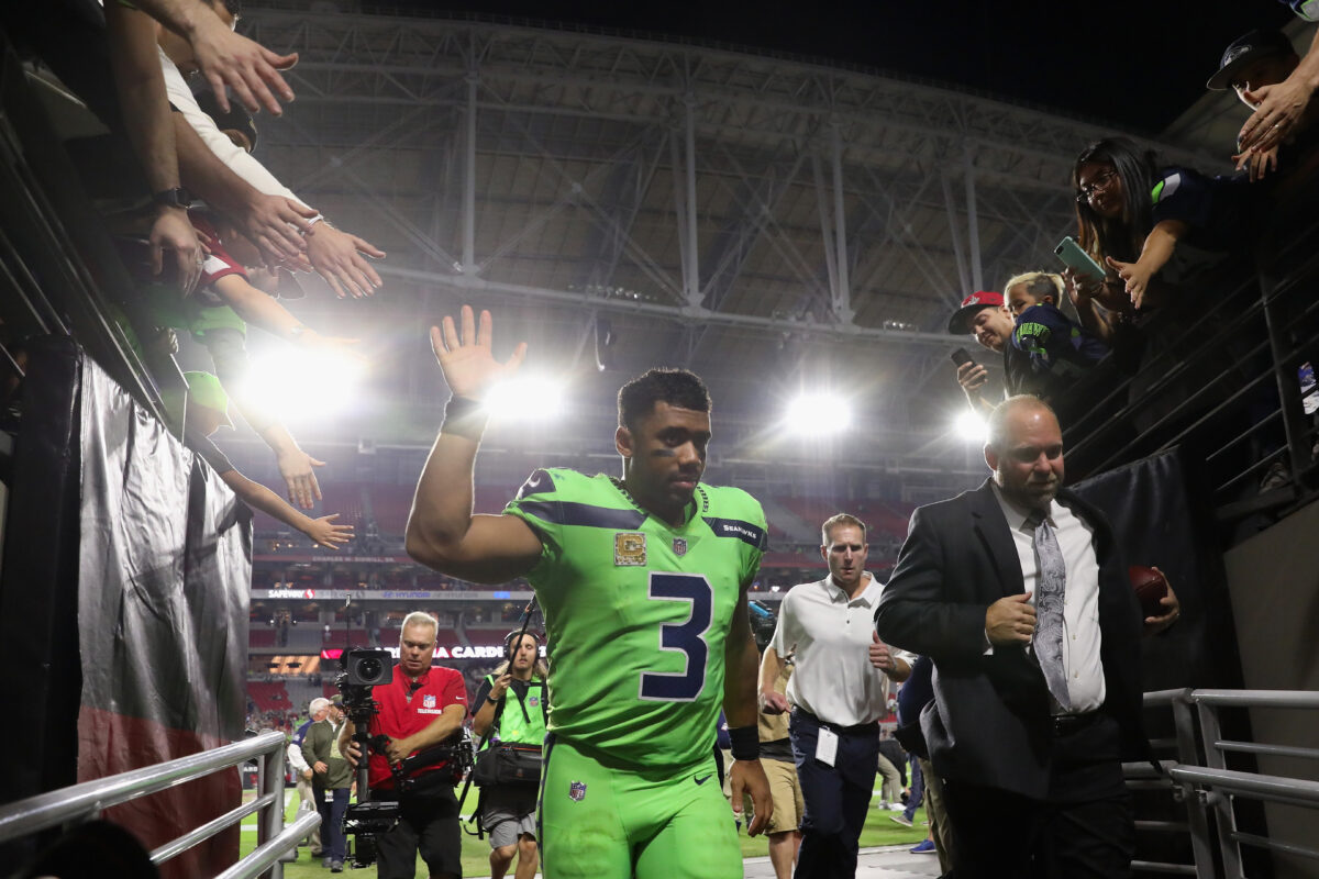 FanDuel asks if Russell Wilson is greatest Seahawks player ever, fans answer