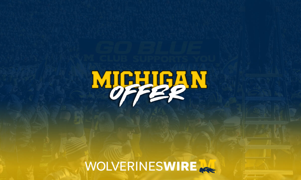 Michigan football offers 3-star 2025 WR from Baltimore