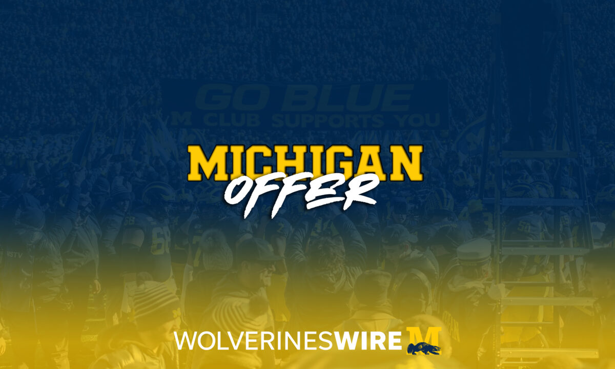 Michigan football offers 2026 running back from Georgia