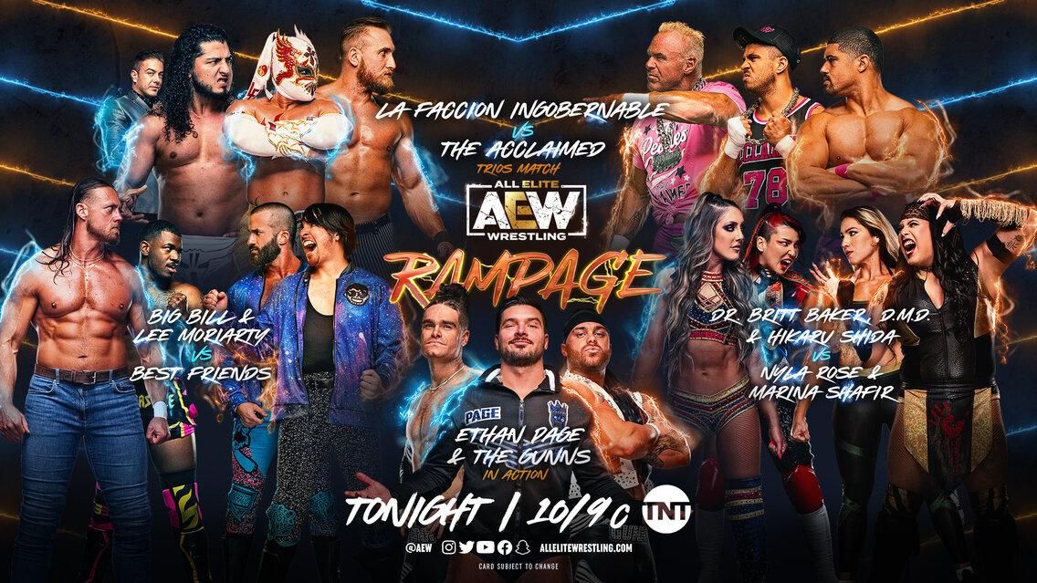 AEW Rampage results 05/26/23: Tag teams, trios take the pre-Double or Nothing stage