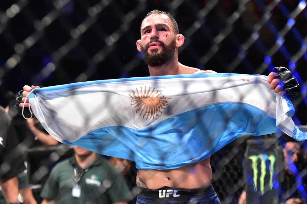 UFC’s Santiago Ponzinibbio hopes to fight in Argentina once again: ‘That’s a dream of mine’