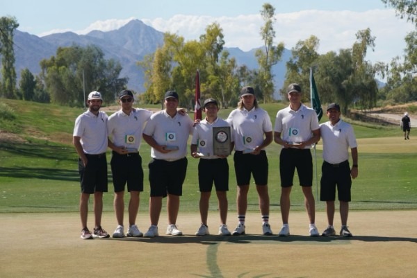 Texas State wins inaugural National Golf Invitational in a Kentucky Derby-style horserace in the desert
