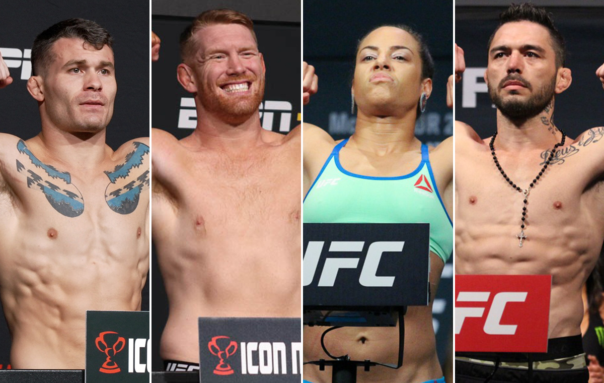 UFC veterans in MMA and boxing action May 26-28