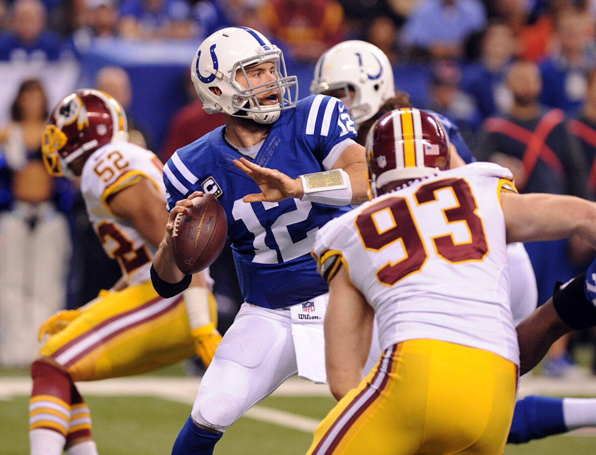 Report: Commanders not likely to be penalized for alleged tampering with Andrew Luck