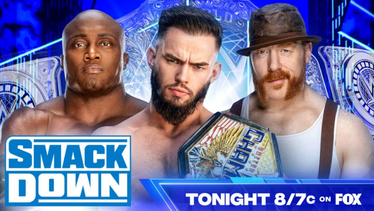 WWE SmackDown results: Bobby Lashley bloodied but triumphant in title tourney 1st round match