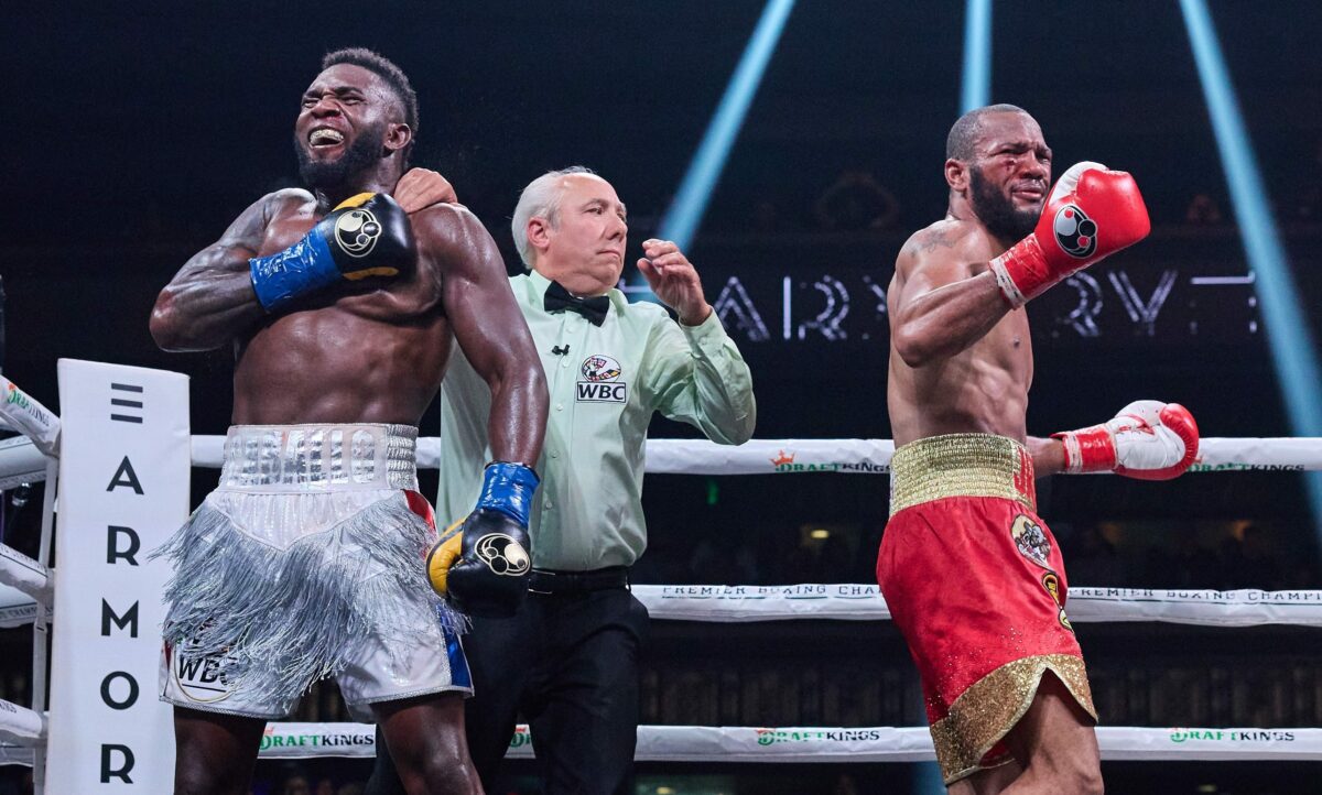 Carlos Adames knocks out Julian Williams in ninth round