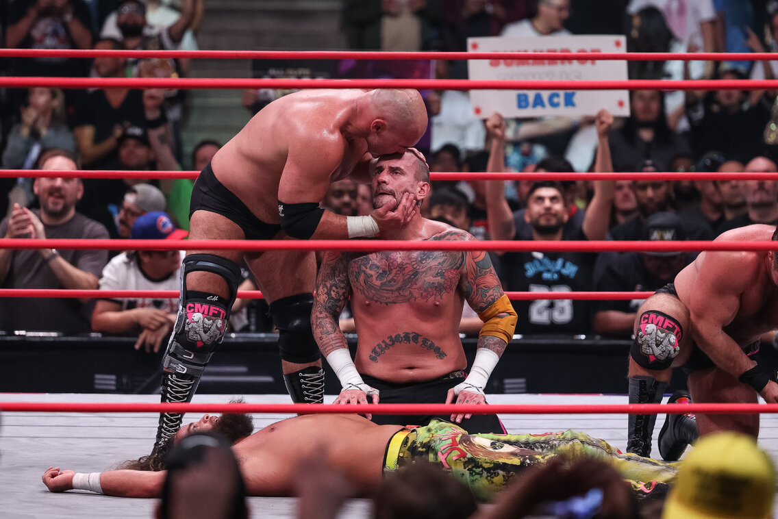AEW Collision results: CM Punk gets the pin in his first match back