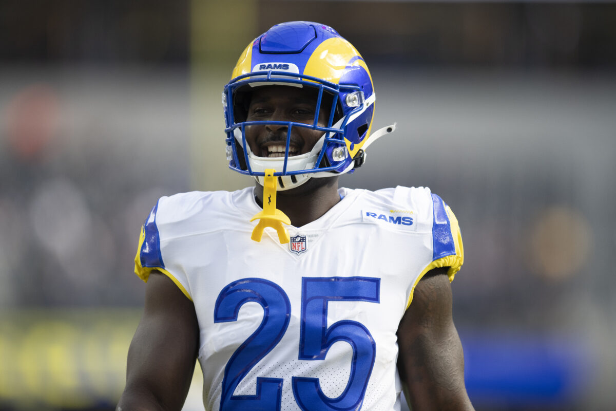 How does Sony Michel impact the Rams’ backfield?