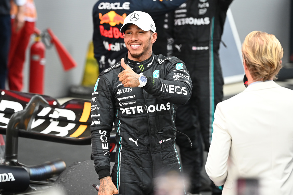 ‘Very special’ Mercedes charge to double podium – Hamilton