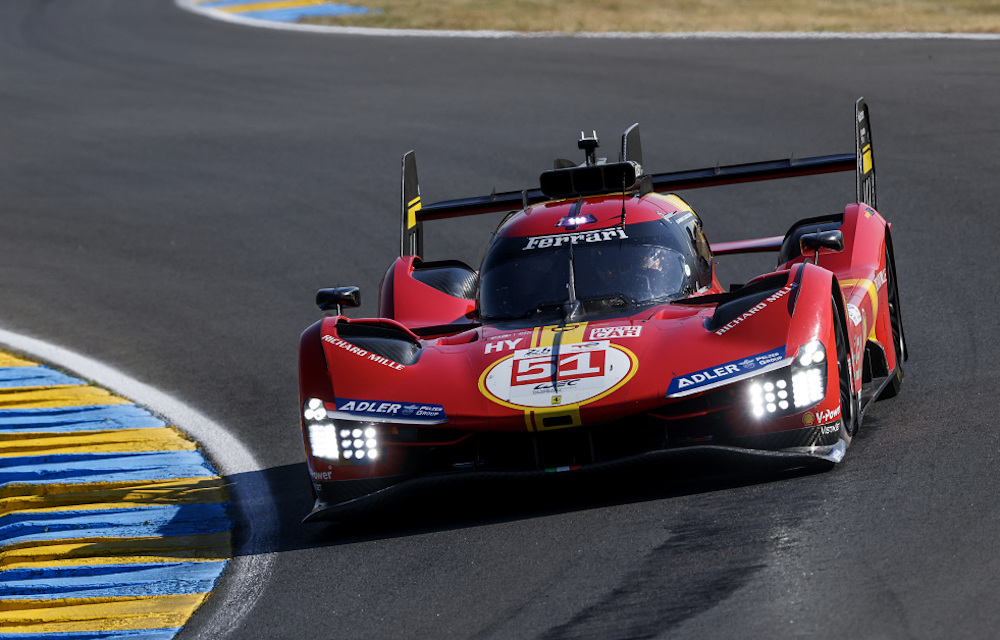 Ferrari leads, NASCAR Garage 56 shines at Le Mans Test Day