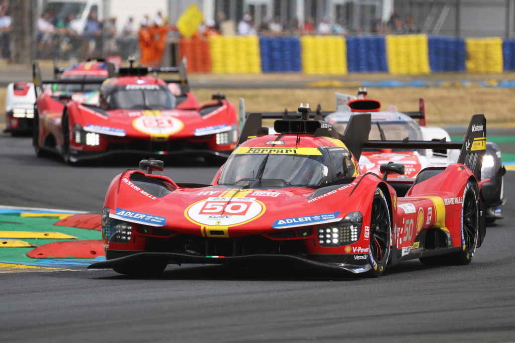 LM24, Hour 6: Ferrari in command