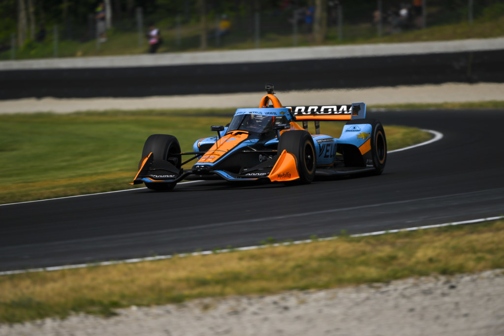Rossi tops Malukas in first Road America IndyCar practice