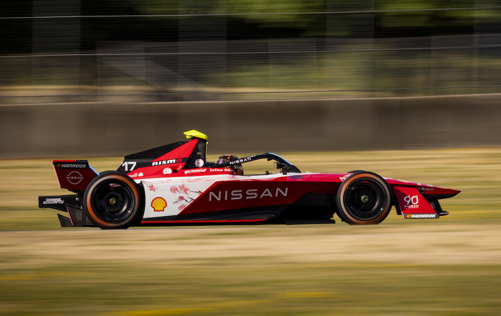 Nato leads for Nissan in Formula E practice 2 at Portland