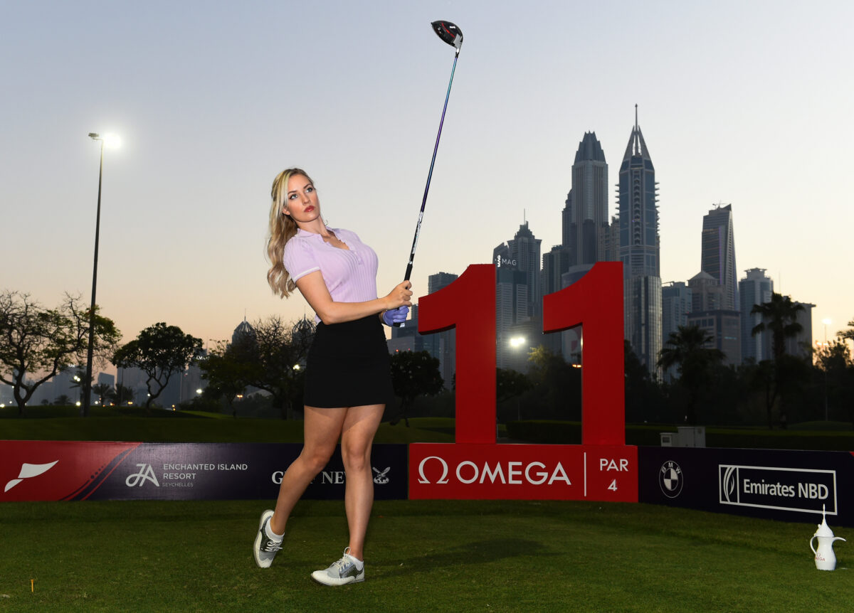 Golfer and media personality Paige Spiranac in images