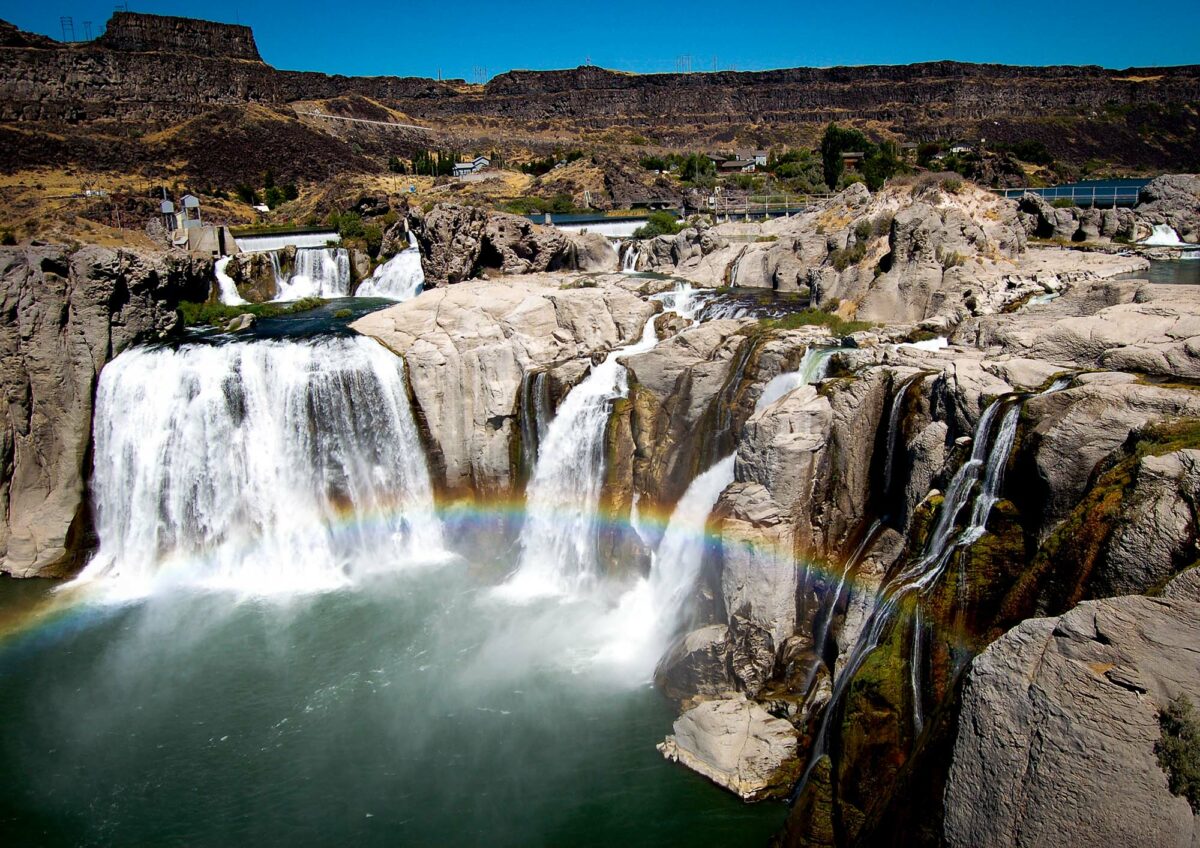 See why Shoshone Falls is called the Niagara of the West