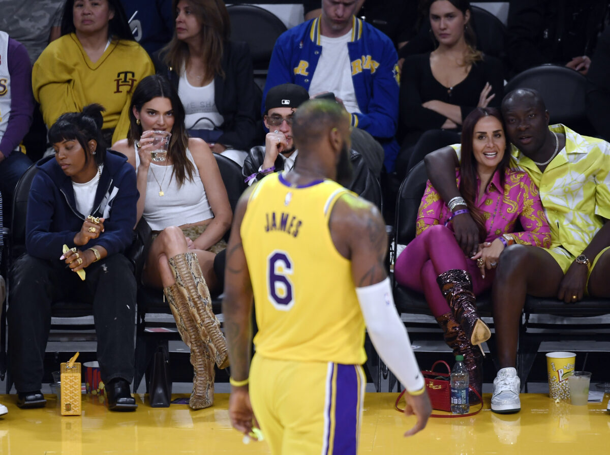 PHOTOS: Kendall Jenner at NBA games through the years