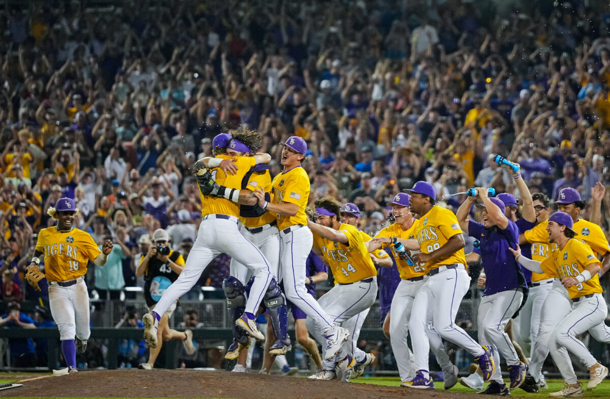 Check out the staggering TV ratings for LSU baseball’s national championship win
