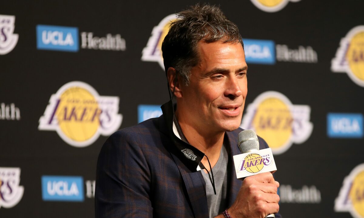 Rob Pelinka on the type of players the Lakers will target in free agency