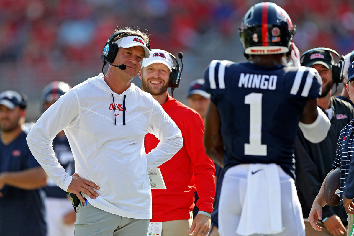 Lane Kiffin elected to stay at Ole Miss, and has zero regrets about it