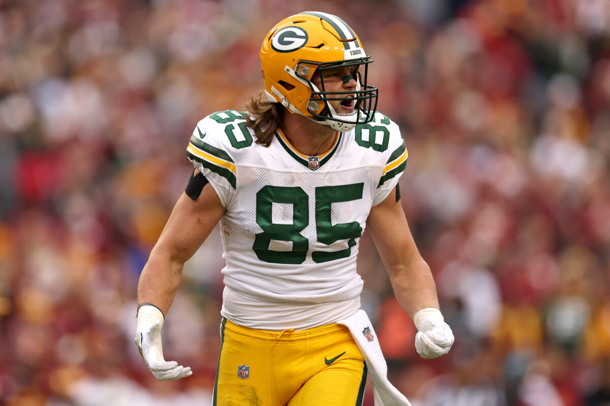 Bears TE Robert Tonyan reacts to Justin Jones’ comments about Packers fans