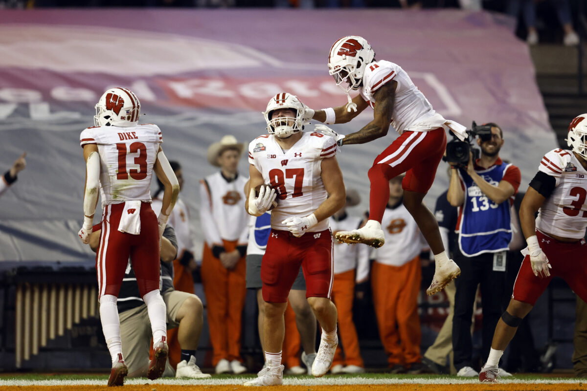 Badger Countdown: Current No. 87 scored a highlight TD in last year’s bowl game