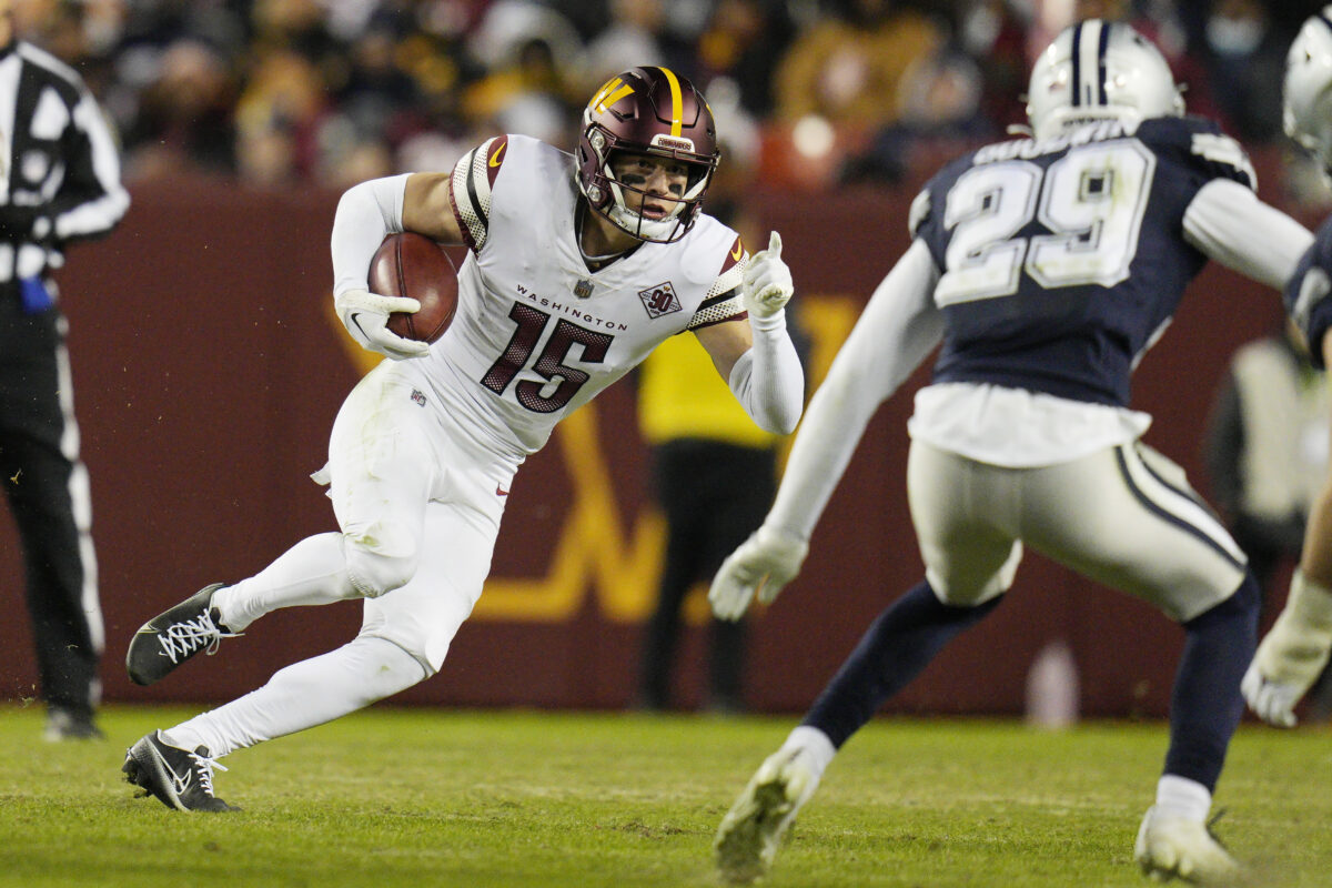 WATCH: Dax Milne makes one-handed catch at Commanders’ OTAs